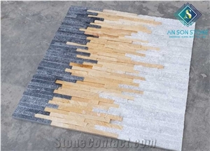 New Design Mix Color Wall Cladding Marble Stone
