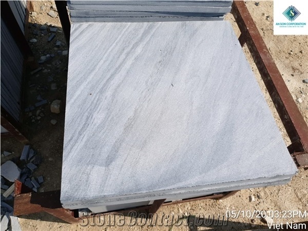 Sandblasted Bue Stone for Swimming Pool Tiles