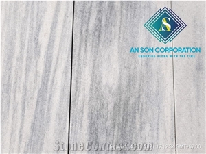Snadblasted Grey Marble Tiles for Swimming Pools