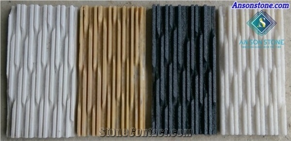 Yellow Comb Chiseled Cladding Stone Low Cost