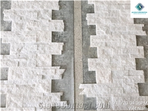Z Type Combination White Wall Panel Size 18x40cm