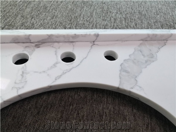 Prifab Quartz Surface for Vanity Top Kitchen Top Fak618
