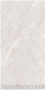 Charon Beige Marble Look Ceramic Glazed Tile Slab Floorings