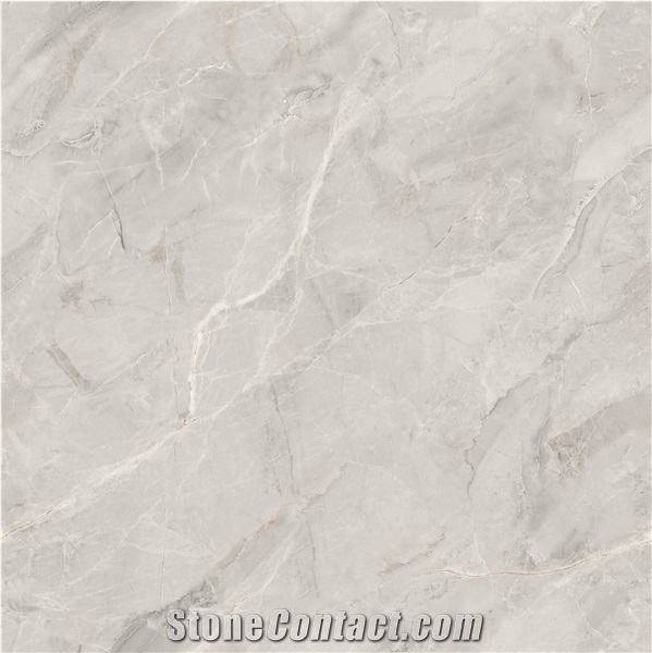 China Artemis Silver Grey Marble Ceramic Glazed Tiles Slab