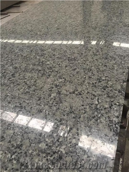 China Diamond Blue with Silver Pearls Granite Kitchen Tiles
