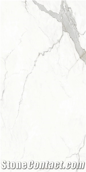 Glazed Body White Calaeatta Marble Portcelain Flooring Tiles