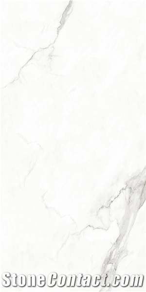 Glazed Body White Calaeatta Marble Portcelain Flooring Tiles