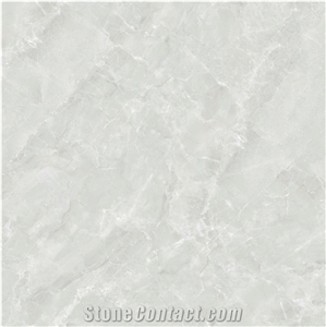 Glazed China Bvlgari Grey Marble Light Slab Tiles Walling