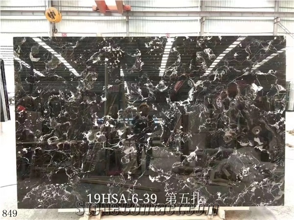 China Black Rose Slab Wall Floor Tiles Countertop Vanity Use