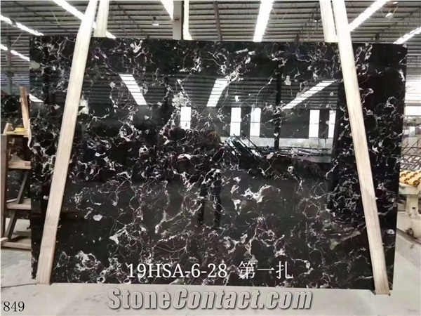 China Black Rose Slab Wall Floor Tiles Countertop Vanity Use