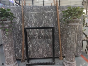 China Sea Grey Marble Slab Wall Floor Tiles Decoration Use
