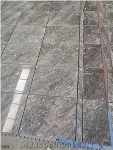 China Sea Grey Marble Slab Wall Floor Tiles Decoration Use