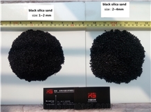 Blasting Abrasive Black Copper Slag Grit Black Silica Sand
