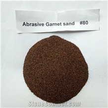 Washed Filter Garnet Sand 80 Mesh Water Jet Cutting Abrasive