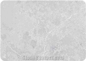 Polished Surface Grey Quartz Pattern Piedras Cuarzo