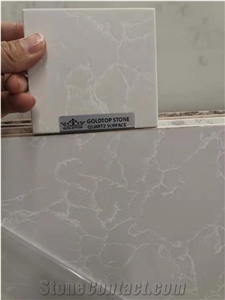 White Quartz Artificial Marble Big Slab