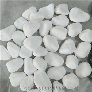 High Quality Natural Color White Pebble Stone