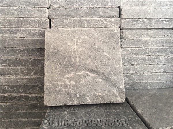 Light Grey Antique Tile Paving Stone, Landscaping Stones, Pavers, Cobblestone