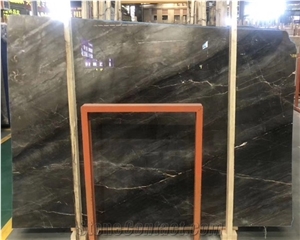 45 Shade Grey Marble Dark Slab and Tile with Vein Stone