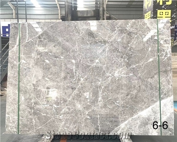 Athena Grey Marble Slab for Wall and Flooring Decoration