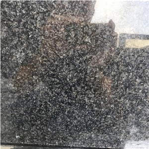 Black Nero Impala Granite Slab for Countertop or Flooring
