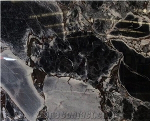 China Galaxy Grey Titanic Storm Marble Slab and Tiles