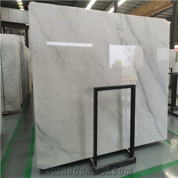 China Guang Xi White Marble Slab and Tile for Floor Price