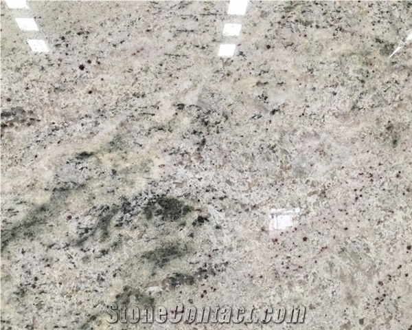 Natural Stone Polished Colonial White Granite Slab