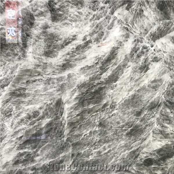 Polished Arctic Fox Marble Slab and Tile