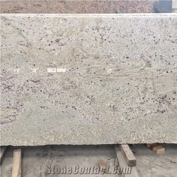 Polished Bianco Andreas Granite for Home Decoration