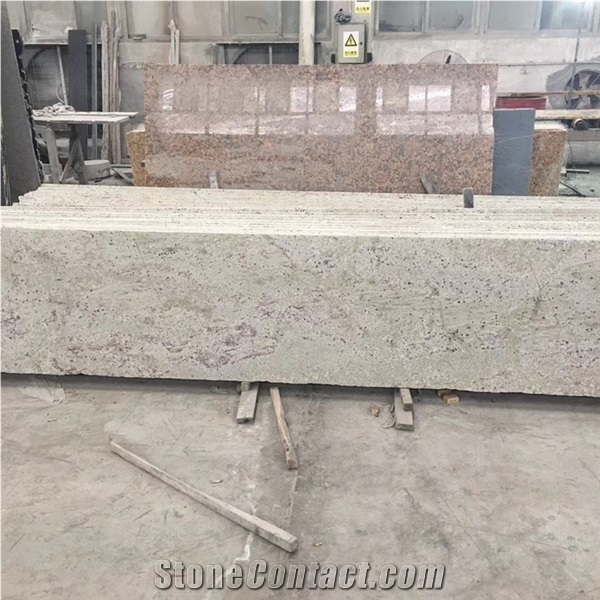 Polished Bianco Andreas Granite for Home Decoration