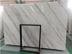 Guangxi White Marble Polished Slabs Bright