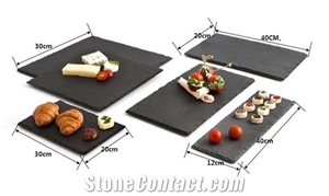 Black Slate Plate Slate Cheese Board Wholesale