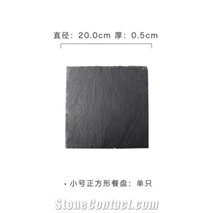 Natural Cheap Slate Stone Food Serving Plates