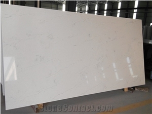 Carrara White Quartz Stone Slabs Tiles Wall Floor Surface