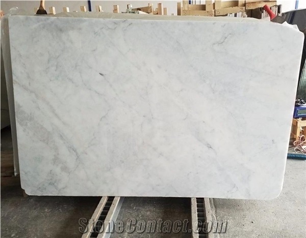 White Bianco Ibiza Marble Slabs for Floor Covering