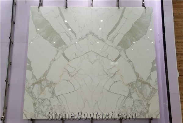 Italy Calacatta Classico Bianco Marble Slab