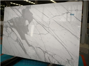 Italy Calacatta Vena Grigia White Marble Slab