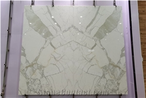 Luxury Calacatta Wow Bianco Marble Slab