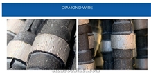 Hqs Diamond Wire Saw Ropes, Wire Saw Beads