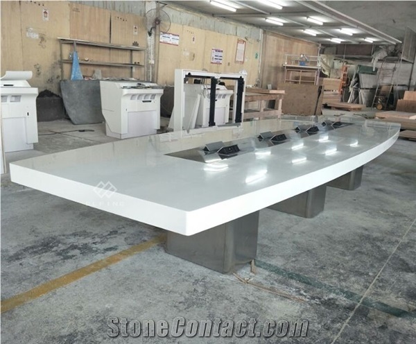 Artificial Stone 20 Person Conference Chairs and Tables