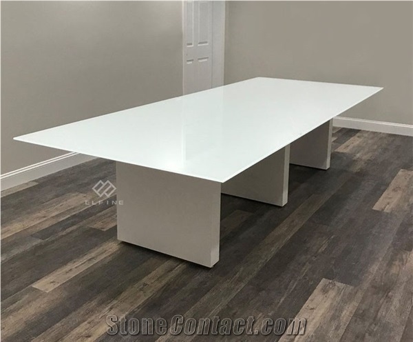 High End Artificial Marble Office Furniture Meeting Table