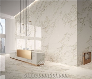 Modern Design Curved Hotel Reception Counter Desk