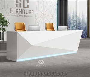 New Arrival Factory Price Custom Made Dental Recepetion Desk