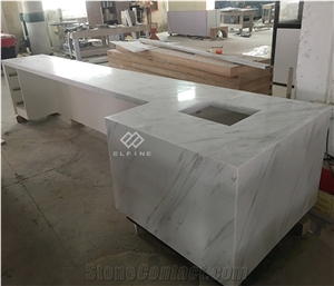Wholesale Artificial Marble Furniture Office Counter Design