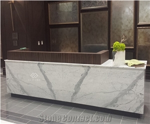 Wholesale Simple Design Marble Salon Reception Desk