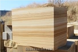Teak Wood Sandstone Blocks