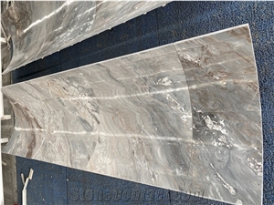 Blue Sands Wave Marble for Curved Panel