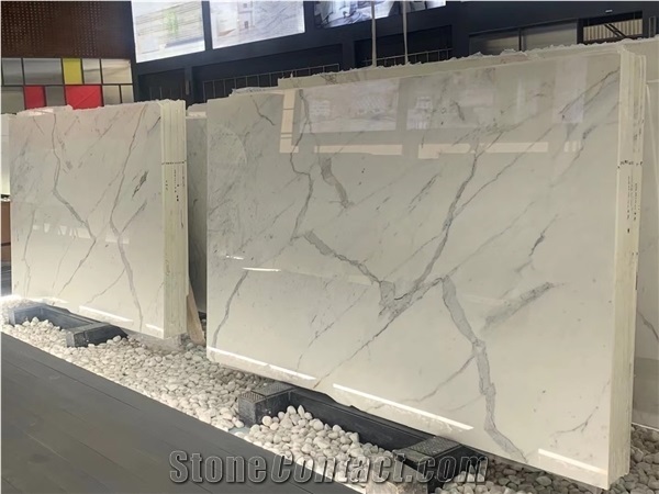 Calacatta Bianco Marble for Wall Features