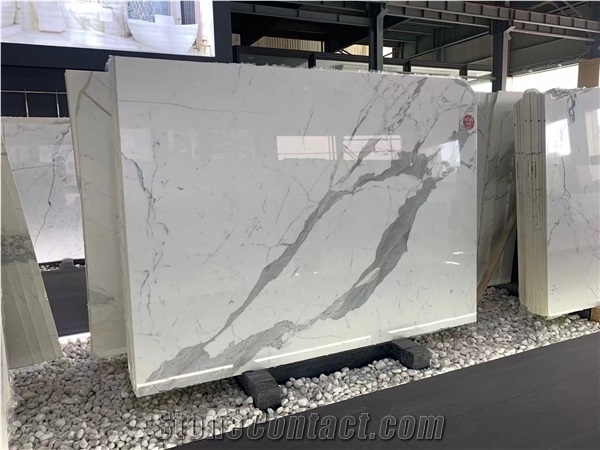 Calacatta Bianco Marble for Wall Features
